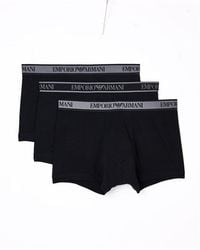 Emporio Armani - Core 3 Pack Boxer Shorts - Lyst