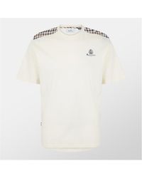 Aquascutum - Aquact Tape Tee - Lyst