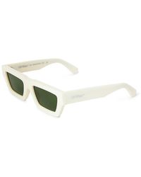 Off-White c/o Virgil Abloh - Manchester Sun Rectangle Sunglasses - Lyst