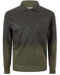Maison Margiela - Mmm Foil Knit Polo Sn61 - Lyst