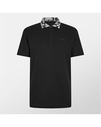 Versace - Short Sleeve Polo Shirt - Lyst