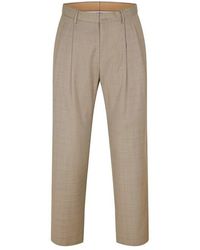 BOSS - H-92-T Straight Leg Trousers - Lyst