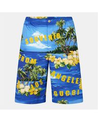 Gucci - Bermuda Chino Shorts - Lyst