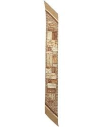 COACH - Stacked Tabby Printed Wide Silk Skinny - Lyst