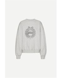 ROTATE BIRGER CHRISTENSEN - Sui Crewneck Sweatshirt - Lyst