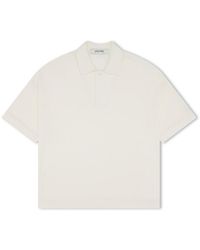 About Blank - Knitted Short Sleeve Polo Shirt - Lyst