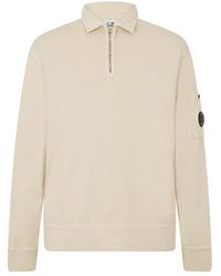 C.P. Company - Cp 1/4 Zip Fleece Sn62 - Lyst