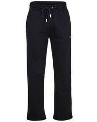 Off-White c/o Virgil Abloh - Closed Hem Fleece Joggers - Lyst