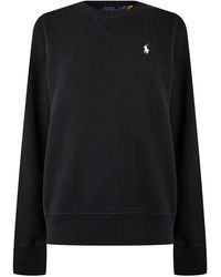 Polo Ralph Lauren - Fleece Crew Sweater - Lyst