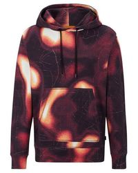 BOSS - Weheat Pull Over Oth Hoodie - Lyst