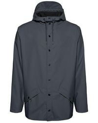 Rains - Hooded Jacket - Lyst