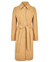 BOSS - Casiotta Overcoat - Lyst