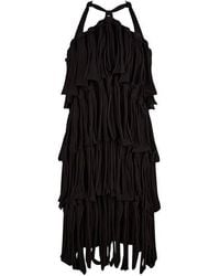 Bottega Veneta - Architectural Flared Skater Dress - Lyst