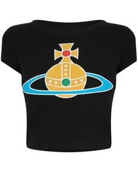 Vivienne Westwood - Viv Os Baby Tee - Lyst