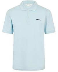 McQueen - Alex Logo Embroidered Polo Shirt - Lyst