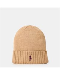 Polo Ralph Lauren - Pony Merino Wool Beanie - Lyst