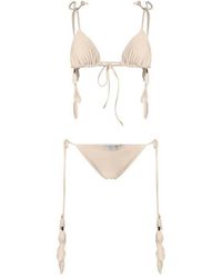 ISABEL BEACHWEAR - Plumage Triangle Bikini - Lyst