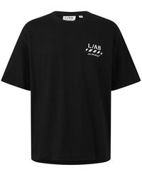 L/AB Off White - L/Ab Off Diag T - Lyst