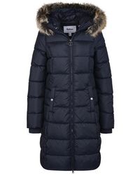 Barbour - Rosoman Water Resistant Hooded Short Puffer Jacket - Lyst