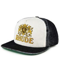 Rhude - Cresta Dnm Hat Sn42 - Lyst