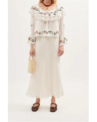 RIXO London - Maurine Long Sleeve Blouse - Lyst