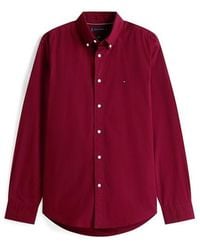 Tommy Hilfiger - Core Flex Long Sleeve Poplin Shirt - Lyst