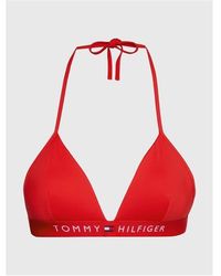 Tommy Hilfiger - Fixed Triangle Bikini Top - Lyst
