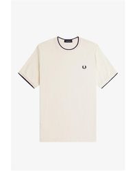 Fred Perry - Seersucker Short Sleeve Shirt - Lyst