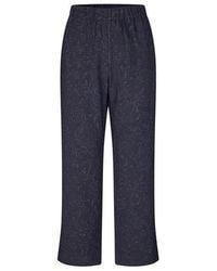 Stine Goya - Cropped Straight Leg Trousers - Lyst
