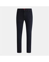 HUGO - Straight Leg Jeans - Lyst