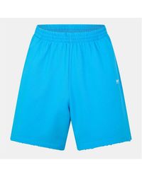 Balenciaga - Logo Jersey Shorts - Lyst
