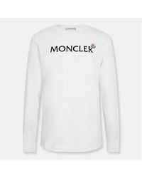 Moncler - Long Sleeve T-Shirt - Lyst