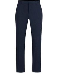 BOSS - P-Genius-J-Cw-Wg-241 Slim Fit Trousers - Lyst