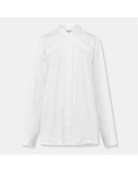 Off-White c/o Virgil Abloh - Long Sleeve Relaxed Fit T-Shirt - Lyst