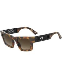 Moschino - Rectangular Sunglasses - Lyst