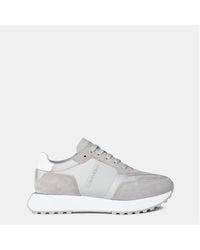 Calvin Klein - Suede Trainers - Lyst