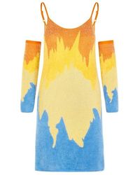House Of Sunny - Flame Hockney Dress - Lyst