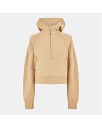 lululemon - Logo Cotton Oversized Zipped Hoodie - Lyst