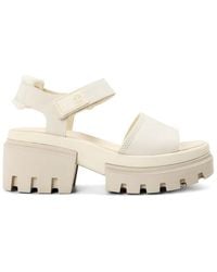 Timberland - Everleigh Backstrap Flatform Sandals - Lyst