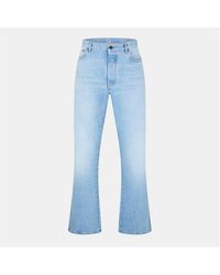 Off-White c/o Virgil Abloh - Diag Relax Relaxed Straight Leg Jeans - Lyst