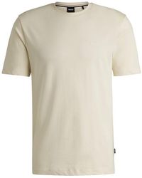 BOSS - Thompson Soft Cotton T-Shirt - Lyst