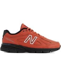 New Balance - Made In Usa 990v4 In Brown/black Leather - Lyst