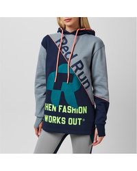 Red Run - Long Line Hoodie - Lyst