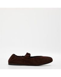 Miu Miu - Ruches Ballerina Pumps - Lyst