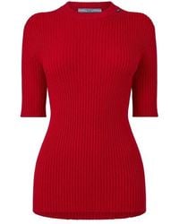 Prada - Ribbed Top Ld64 - Lyst