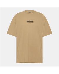 Barbour - Oversized Collins T-Shirt - Lyst