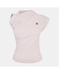 Vivienne Westwood - Logo Cotton Hebo Top T-Shirt - Lyst
