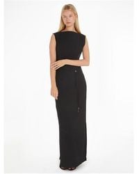 Calvin Klein - Ck L Crinkle Maxi Ld43 - Lyst