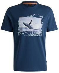 BOSS - Dunetrace Regular Fit T-Shirt - Lyst