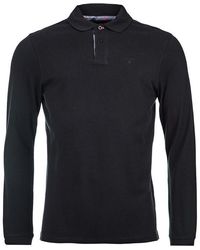 Barbour - Essential Long Sleeve Sport Polo Shirt - Lyst